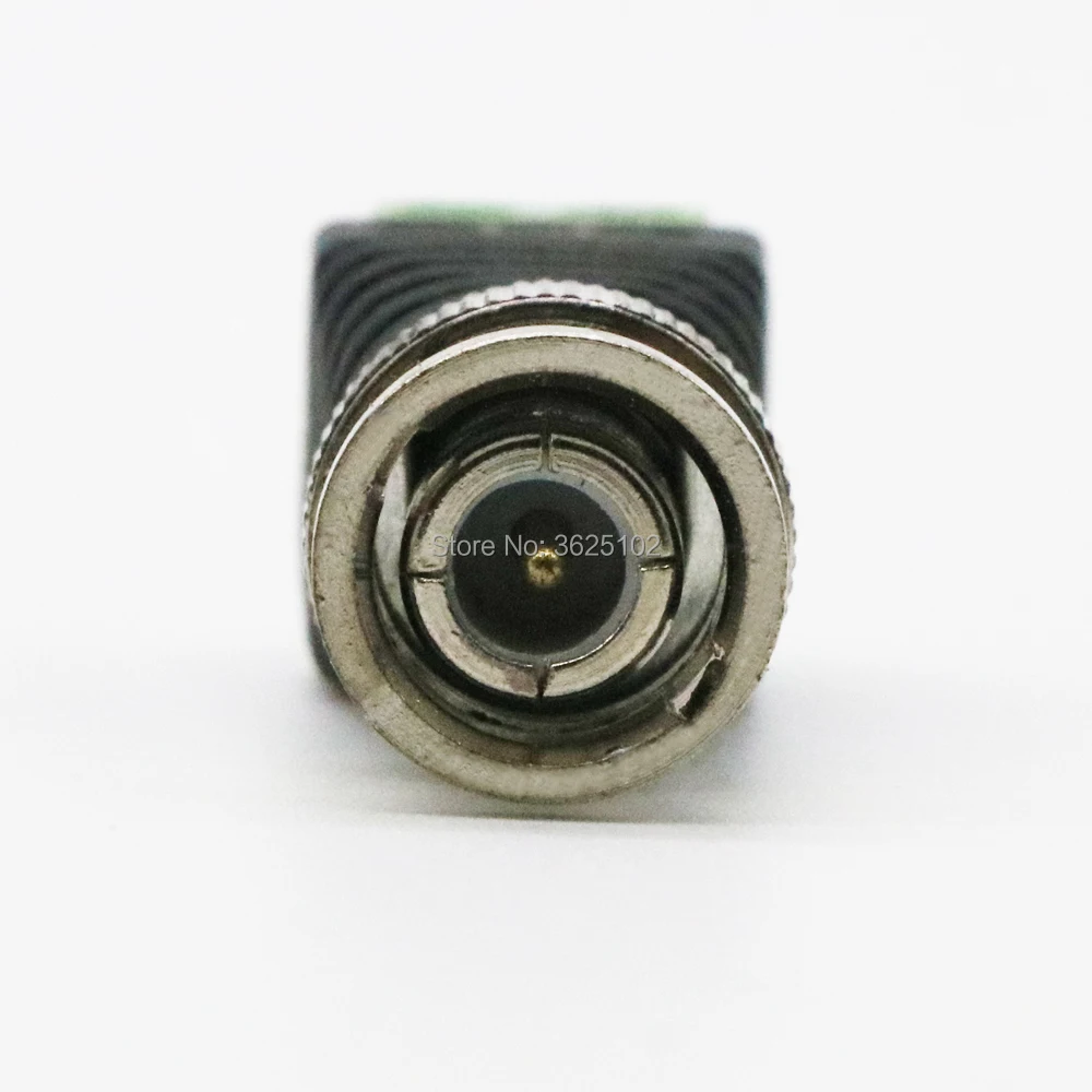 2 шт./лот Mini Coax BNC коннектор UTP Video Balun Plug DC адаптер для камеры видеонаблюдения