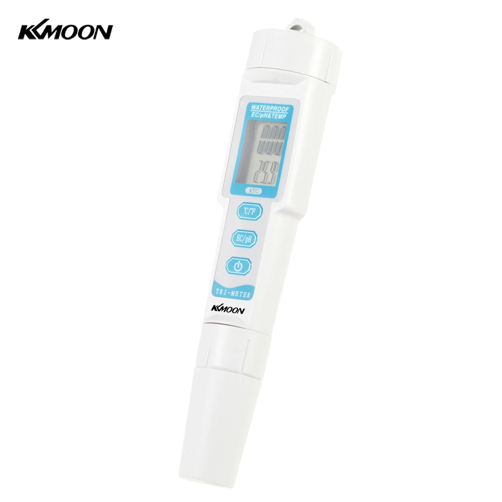 Профессиональный многопараметрический тестер качества воды KKmoon 3 в 1 портативный