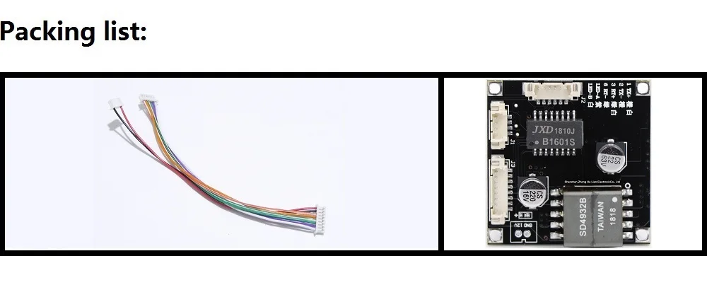 Плата модуля PoE для безопасности CCTV сети ip-камер мощность через Ethernet 12 В 1A выход IEEE802.3af совместимый