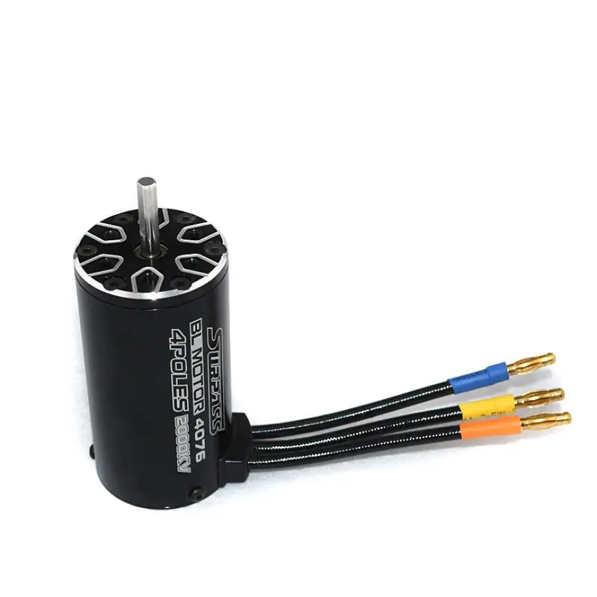 MOTORE ракета бесщеточный 4076 2000KV 4D 5 0 мм MODELLI RC 1/8 HIMOTO Z918|rc 1/8|sensorless brushless motorrocket motor |