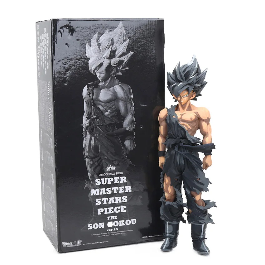 black goku box MSP Chocolate Ver Black Son Gohan Goku Вегета из ПВХ фигурка мастер звезда кусок Dragon Ball Z фигурка Коллекционная модель куклы - Цвет: black goku box