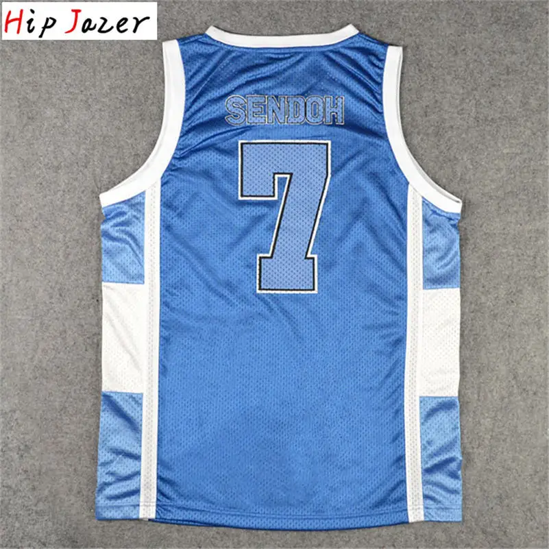 HipJazer Slam Dunk косплэй Ryonan 7# Акира сендо Баскетбол Джерси для мужчин баскетбольный костюм с шорты для женщин