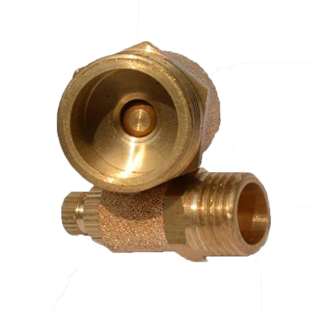1 шт. 1/8 &quot1/4&quot 3/8 &quot1/2&quot Пневматический Глушитель Регулируемый глушитель