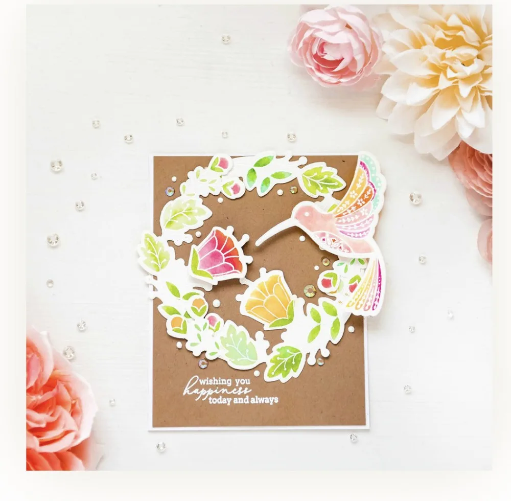 bird Transparent Clear Stamps for DIY Scrapbooking/Card Making/Kids Christmas Fun Decoration Supplies | Канцтовары для офиса и