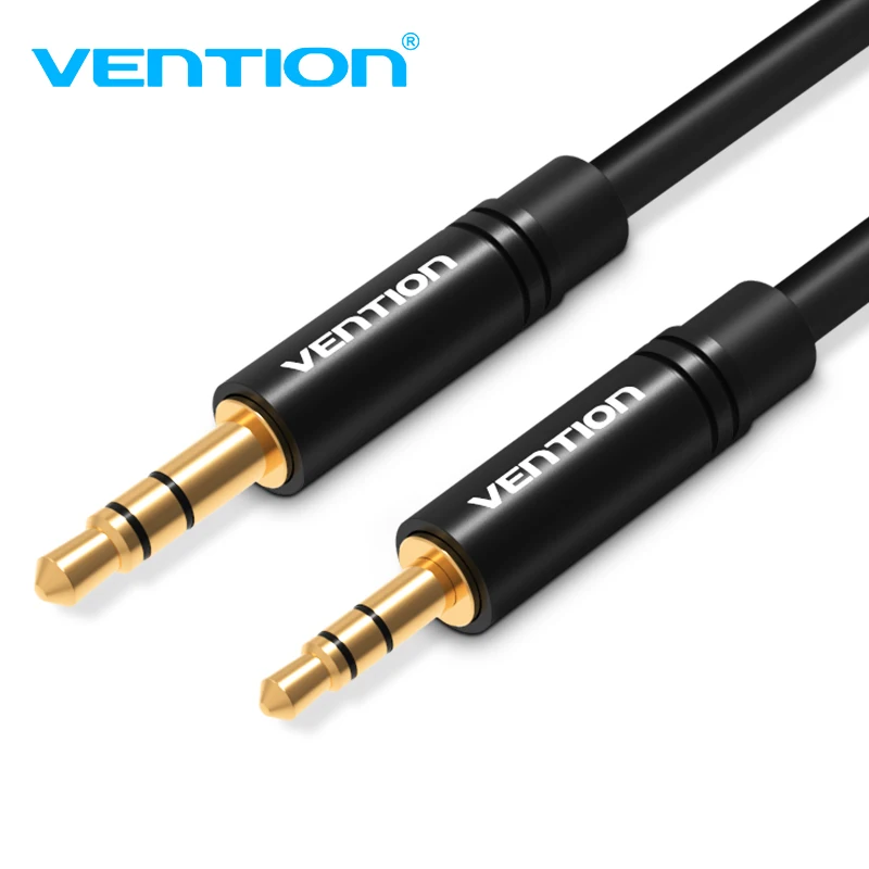 Аудиокабель Vention со штекером Aux 2 5 мм на 3 стерео аудиошнур для смартфона динамика