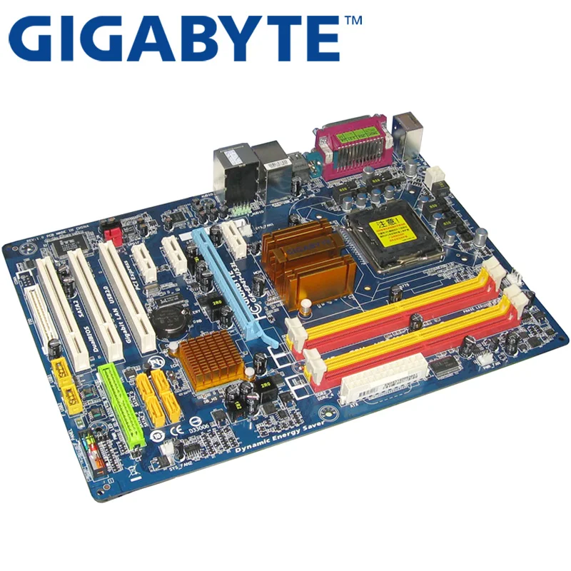 Десктопная Материнская плата GIGABYTE G41 Socket LGA 775 Q8200 Q8300 DDR2 16G ATX оригинальная б/у