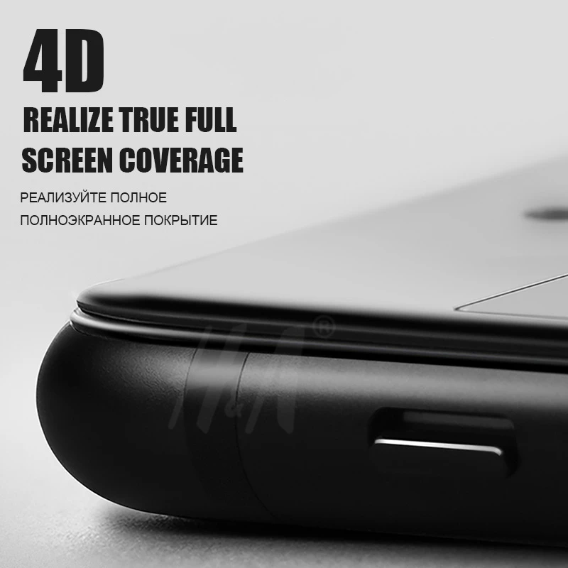 Изогнутое закаленное стекло H& A 4D 0,29 мм для iPhone 8, 8 Plus, 7, 7 Plus, полное покрытие, Защитная пленка для экрана для iPhone 6, 6 S, 7 Plus, стекло