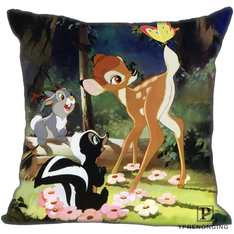 Лучший заказ BAMBI (1) @ 2 наволочка на подушку спальня квадратная Наволочка молнии (с