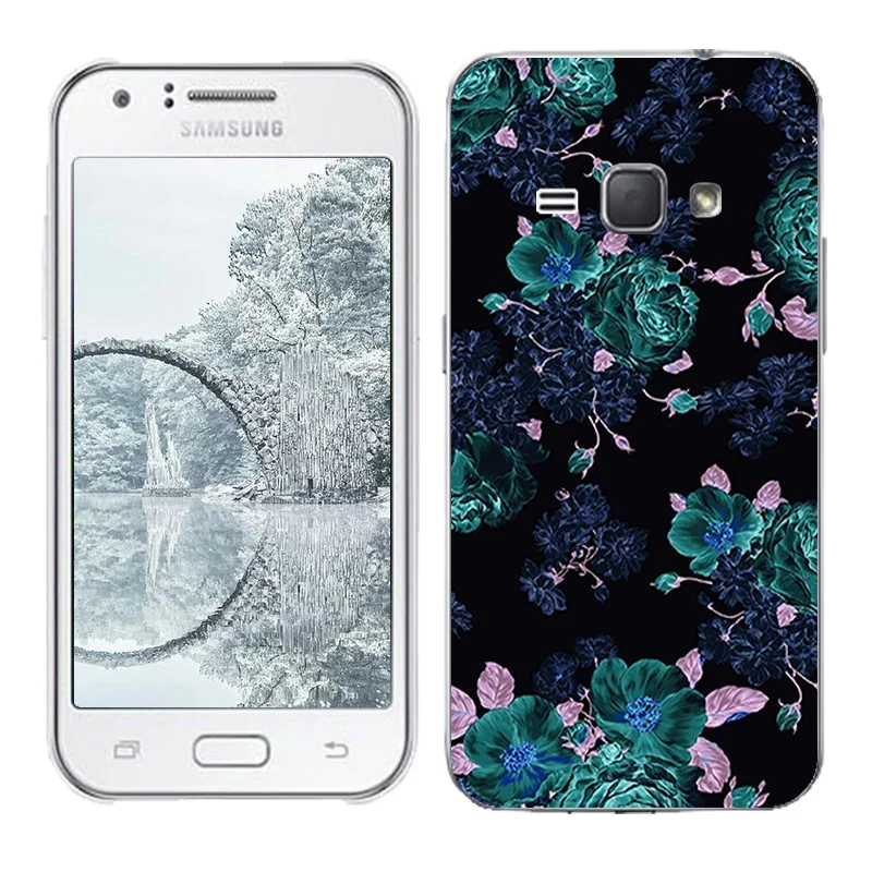 Чехол для Samsung Galaxy J1 2016 J120F мягкий силиконовый чехол из ТПУ с рисунком J120H J120M J120T |