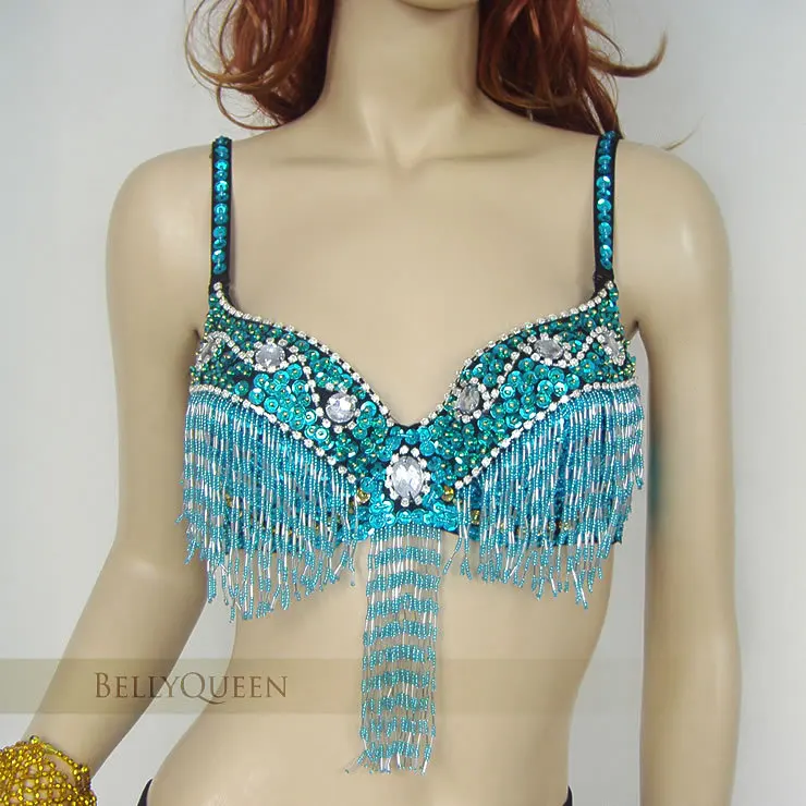 Блестящий стеклянный бюстгальтер для танца живота|costume japanese|brabra belt |