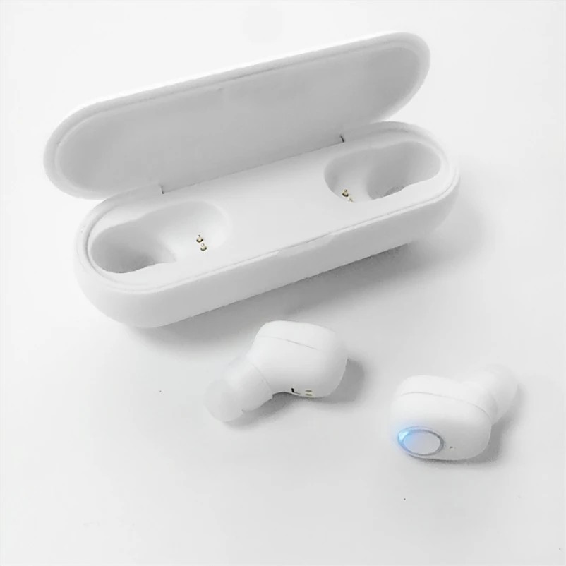 Q1 T1C Mini Dual V5.0 беспроводные наушники Bluetooth 3D стерео звук с двойным микрофоном и