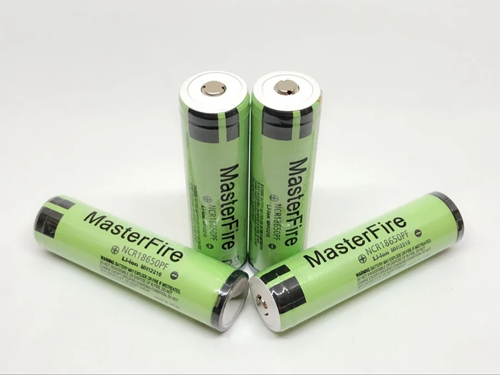 MasterFire 10 шт./лот оригинальная защищенная NCR18650PF 18650 3 7 в 2900 мАч перезаряжаемая