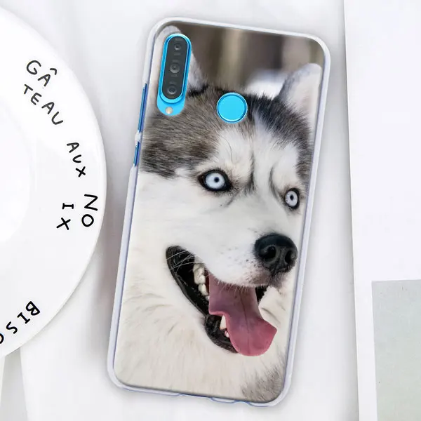 Игрушечная Лайка щенок Футляр для телефона для huawei P30 Pro P10 P20 P30 Lite P8 P9 Lite P Smart Plus чехол - Цвет: 004