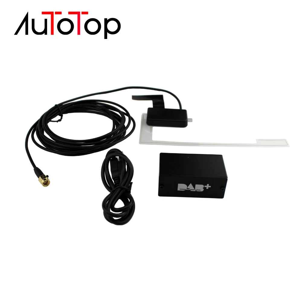 AUTOTOP DAB + радиотюнер цифровой аудиовещающий приемник с антенной работает для