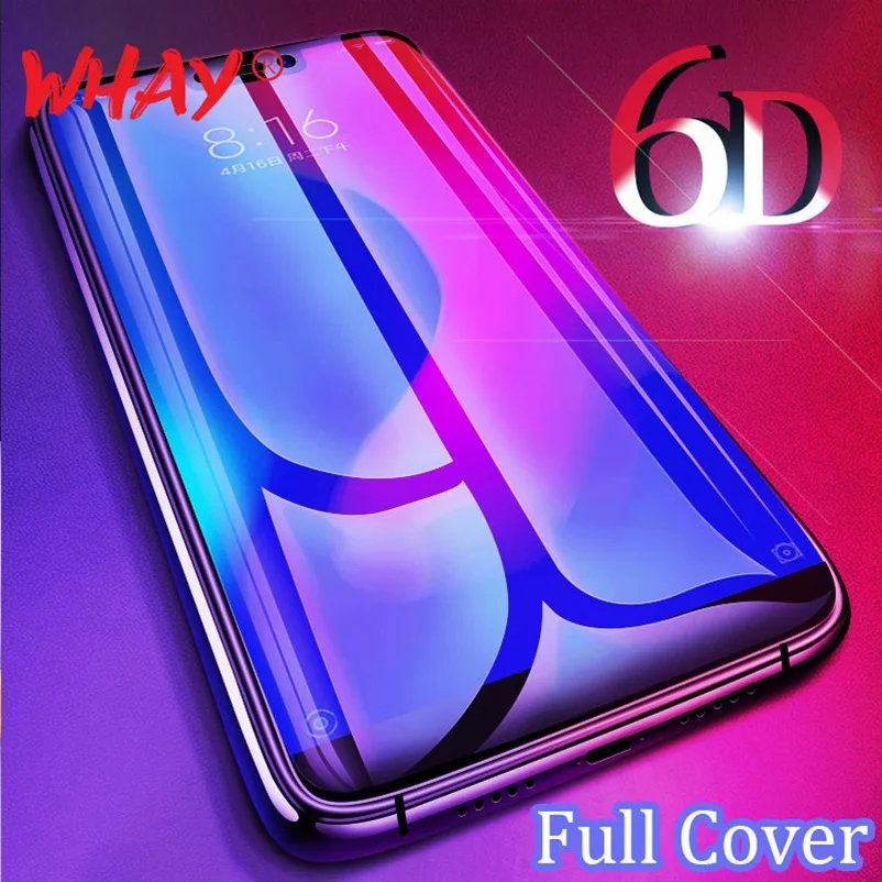 6D стекло для iPhone 11 Pro XR XS Max закаленное полное покрытие iphone11 11pro чехол Защита экрана