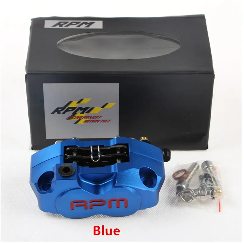 Blue Rpmmotor с ЧПУ Тормозной суппорт мотоцикла тормозной насос для Yamaha Aerox Nitro BWS 100 Jog 50 rr Zuma Honda Dio Suzuki Aprilia SR - Цвет: Blue