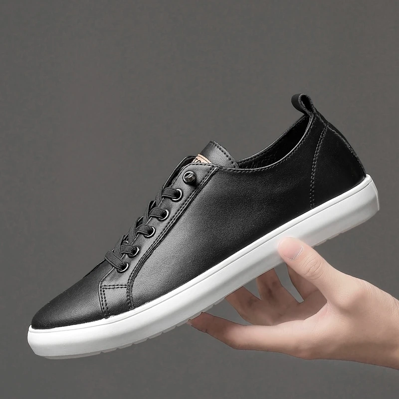 

Genuine cow Leather Men shoes lace up high quality designer luxury Breathable fashion oxford men business dress shoes men L4