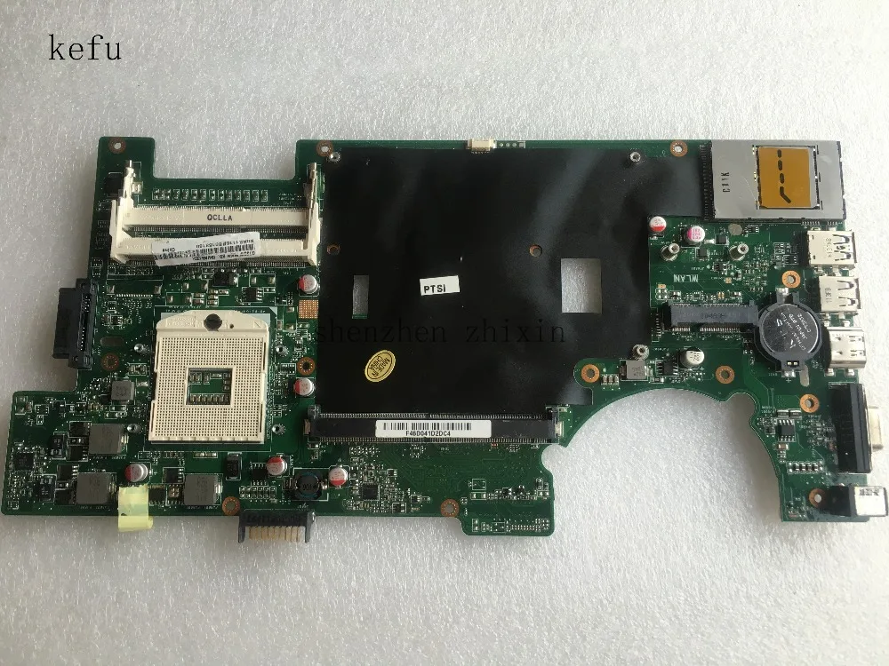 Материнская плата KEFU для ноутбука ASUS G73SW PGA989 DDR3 4 слота ОЗУ REV.2.0 3D Коннектор с