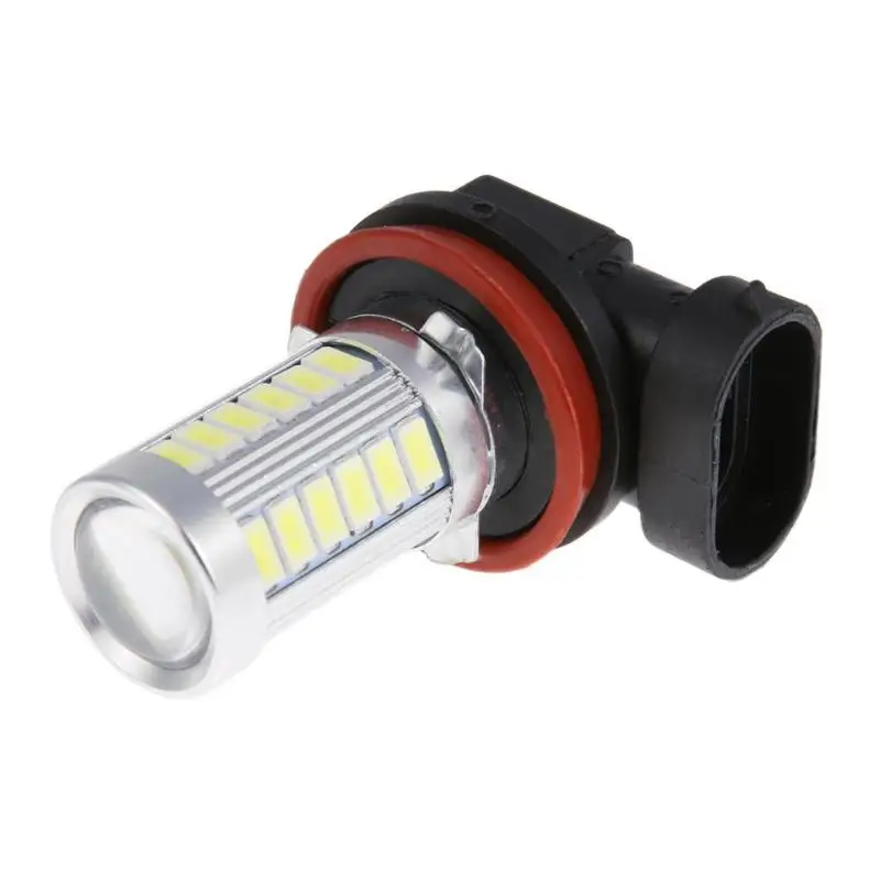 2 шт 12V H8 5730 33SMD Белый светодиодный автомобильный противотуманный фонарь автомобилей светильник светодиод DRL светодиодные фары головного света светильник дневного светильник лампочка