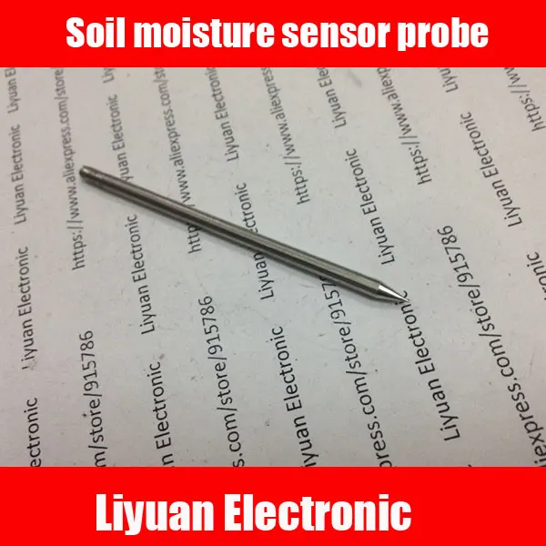 1 шт./лот датчик влажности почвы/зонд сопротивления PH из нержавеющей стали/зонд