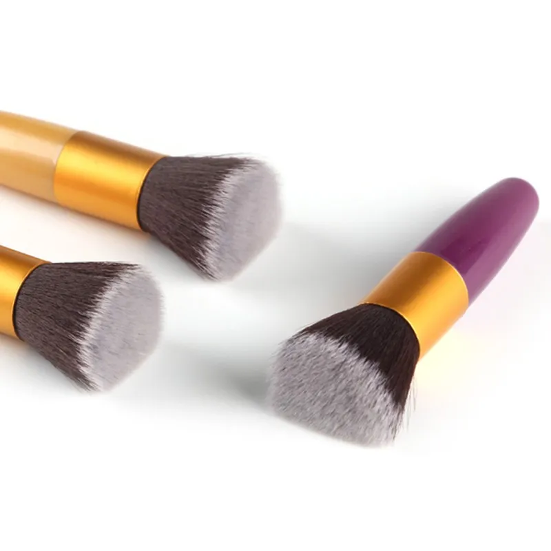 Новая Плоская верхняя буферная основа для начинающих Косметическая кисть пудры