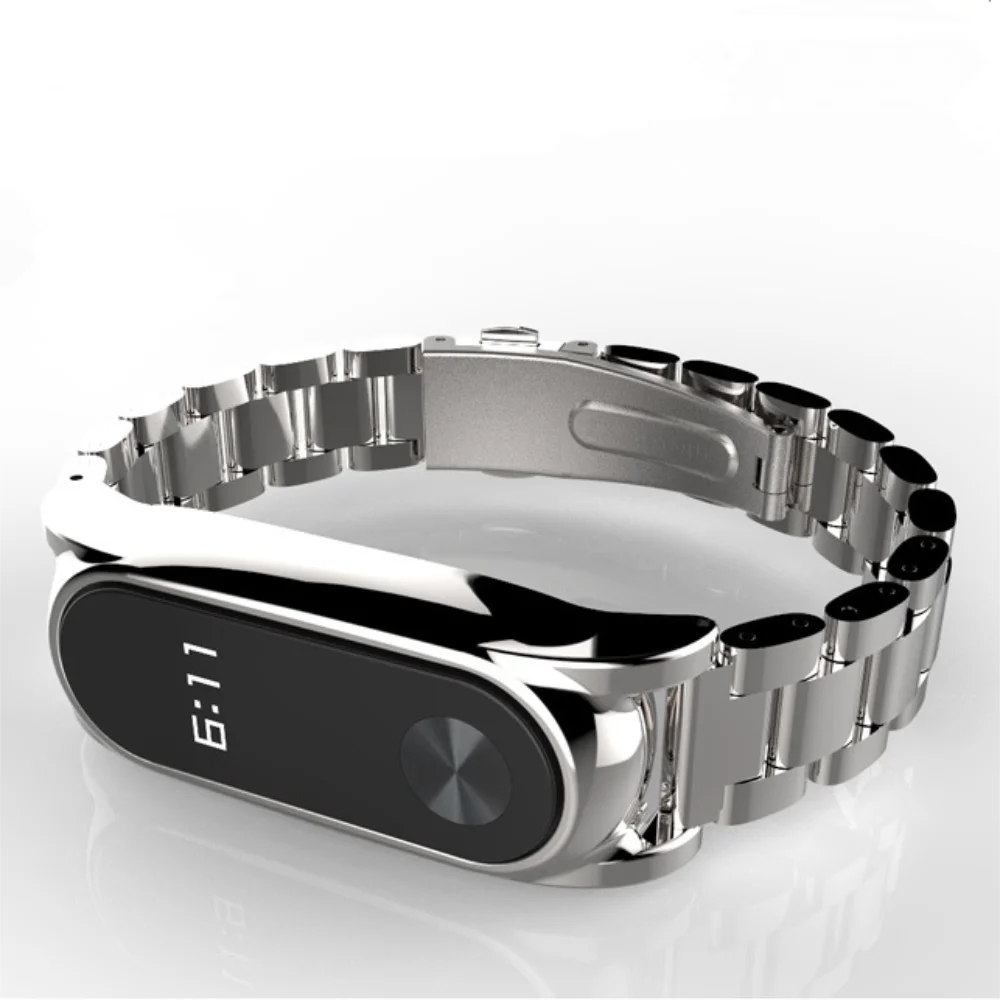 Для Xiaomi Mi Band 2 магнитный браслет из нержавеющей стали роскошный металлический dec12
