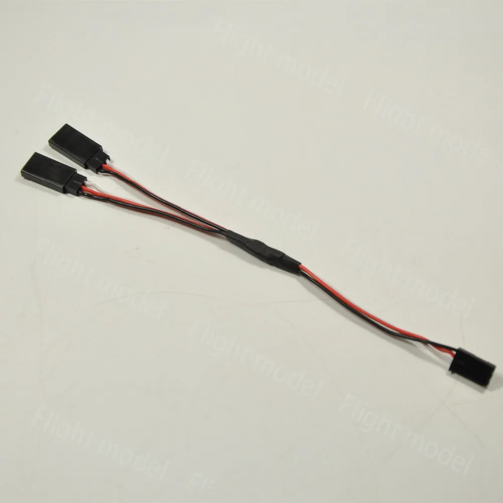 2 шт. 150 мм Y образный Удлинитель для кабеля фотоаппарата|servo extension cable|servo cablerc cable |