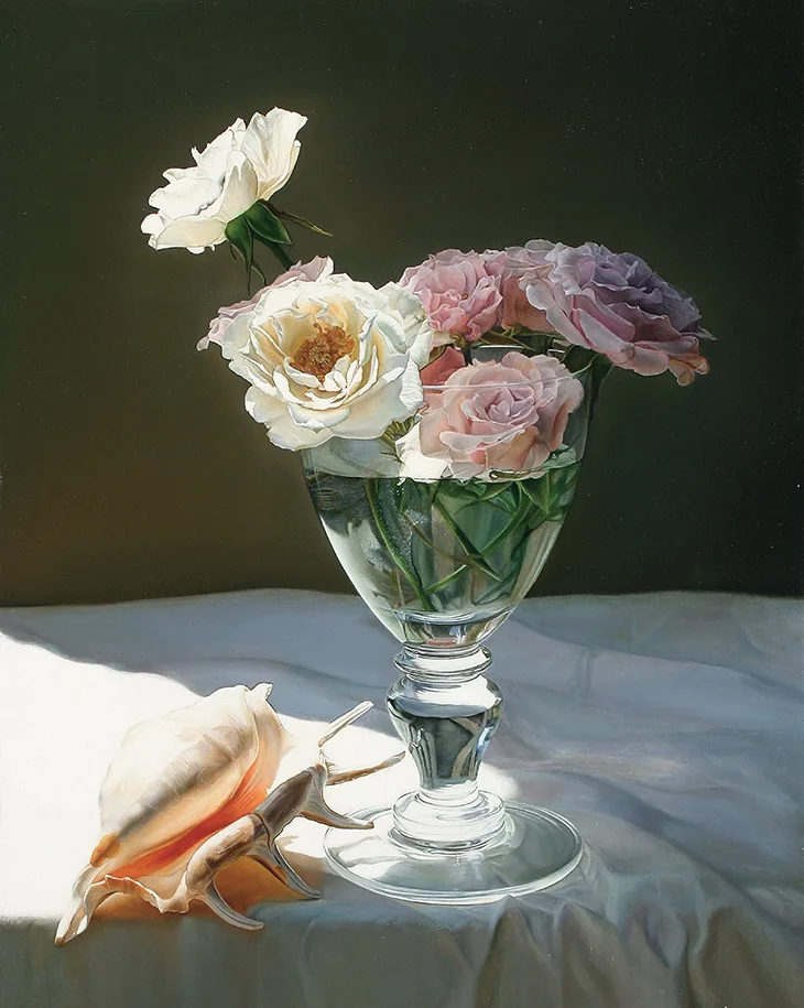 

Canvas Art Picture Print Painting Realistic Flower Oil Painting on Canvas Canvas Print Wall Art Picture Painting for Home Decor