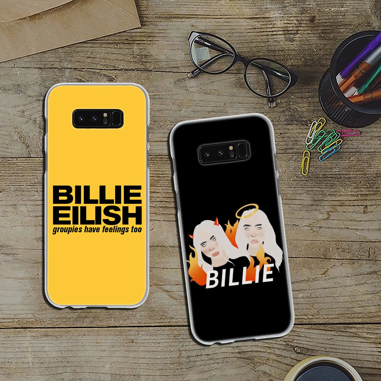 Lavaza Горячая Billie Eilish музыка певица чехол для телефона для samsung Galaxy Note 10 9 8 A9 A8 A7 A6 плюс A5 A3 A2