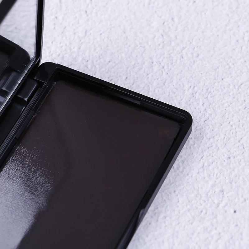 Пустая Магнитная косметическая Палитра Тени для век Румяна для хранения DIY макияж коробка 11,9*6,2*1 см