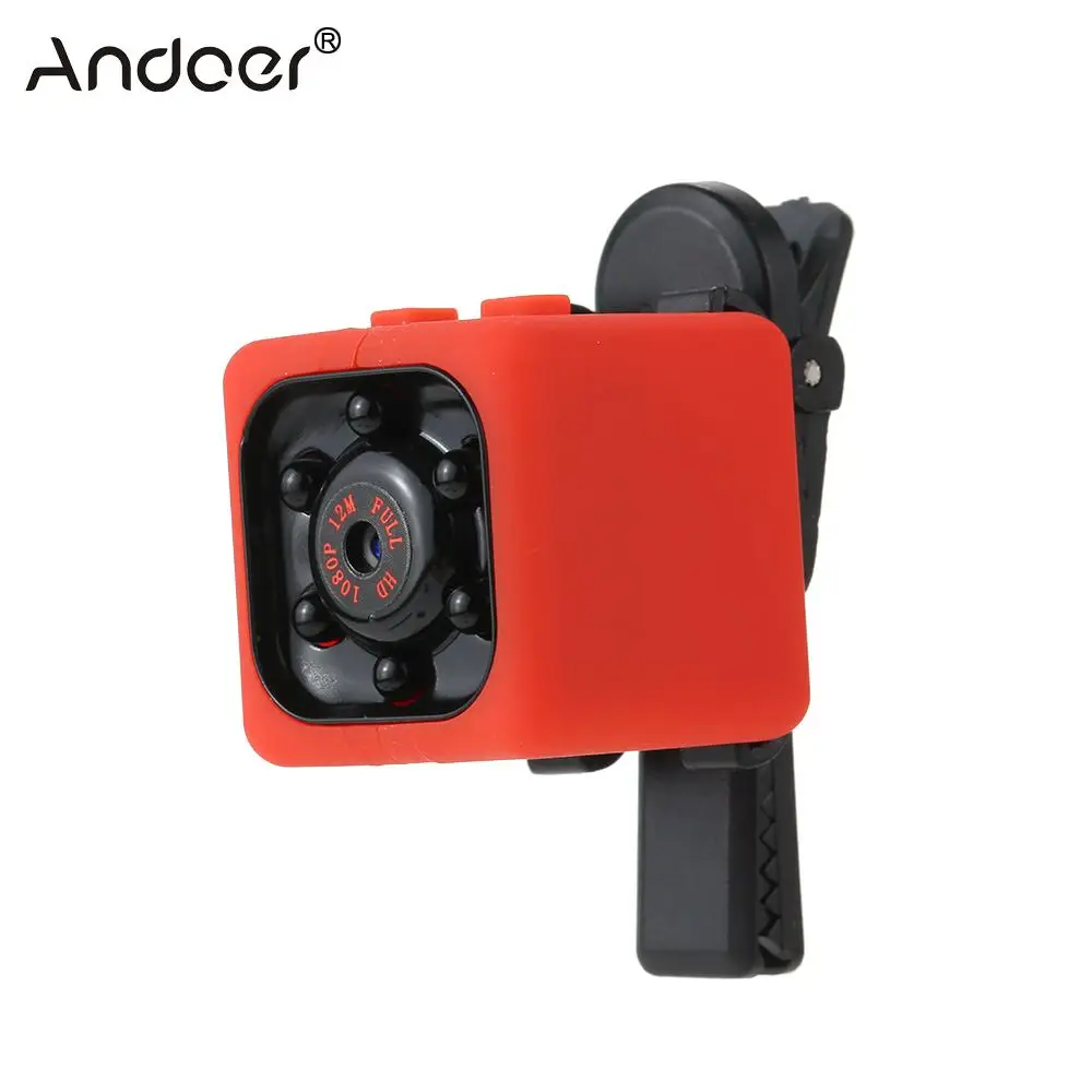 Andoer SQ11 1080P Спорт DV Мини Инфракрасный монитор ночного видения камера автомобиля