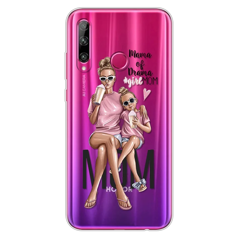 Модный чехол для Huawei Honor 10i 20i из мягкого ТПУ для Honor 10 20 Lite 6,21 дюйма, цвет черный, коричневый - Цвет: 0c2yl