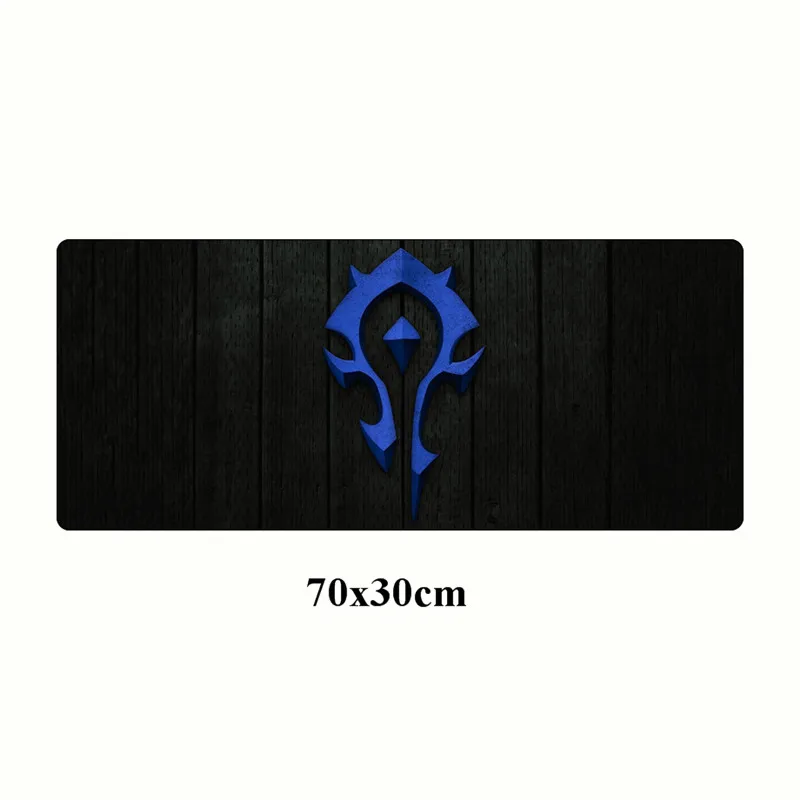 NO.6 World of Warcraft игровой коврик для мыши геймер большой 70x30 см orde Alliance компьютерный коврик для мыши Нескользящий Резиновый фиксирующий край Настольный коврик - Цвет: NO.6