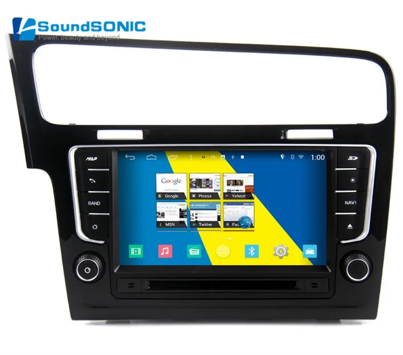 Для Volkswagen Гольф 7 MK7 VII 2013 2014 2015 Android 4.4.4 автомобиля Радио Стерео DVD GPS навигации СБ Navi
