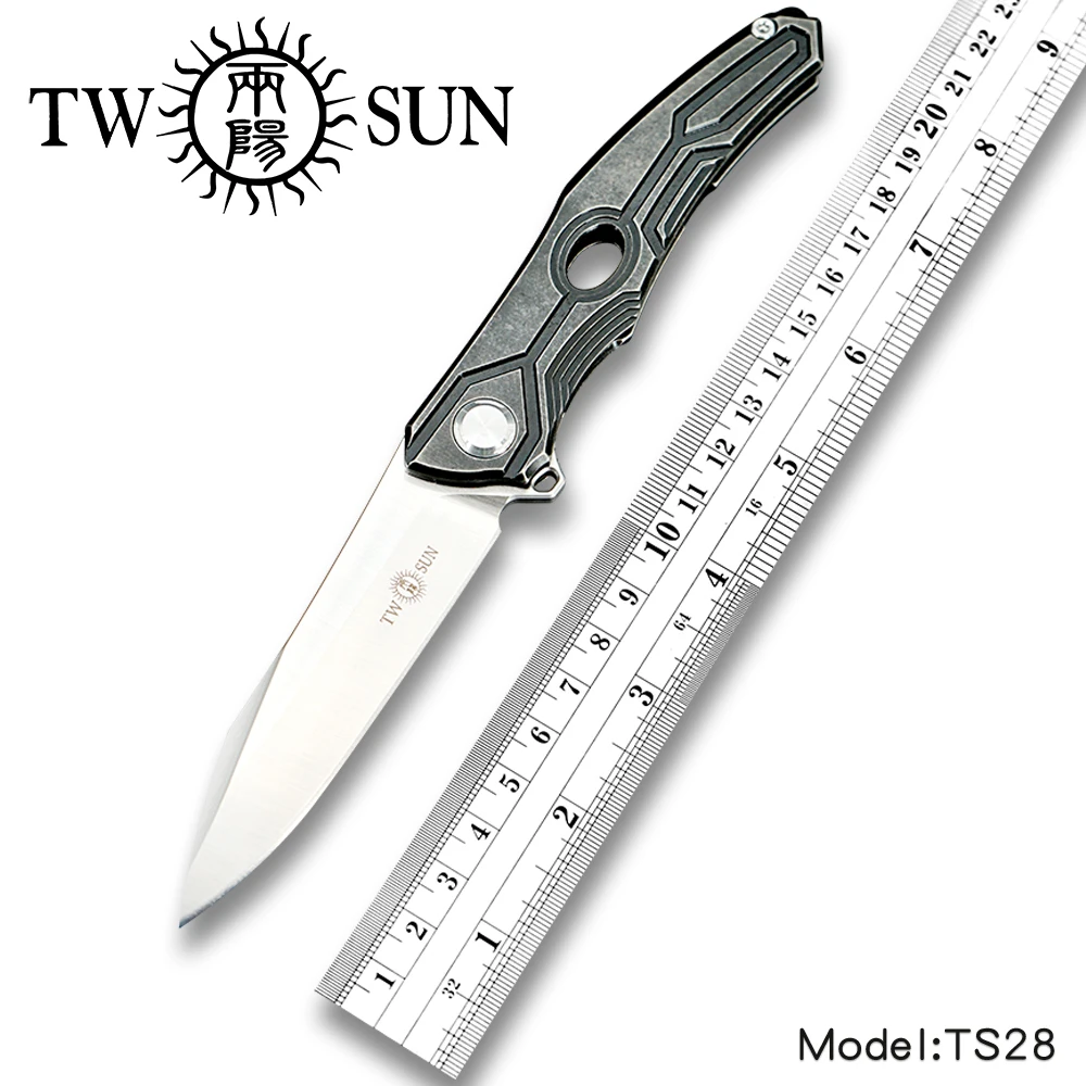 TWOSUN d2 лезвие складной карманный нож тактические ножи Походный охотничий
