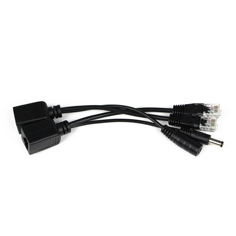 ESCAM POE Cable Passive Power Over Ethernet Adapter Splitter Injector Supply Module 12-48v For IP Camera | Безопасность и защита