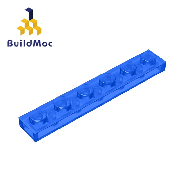 BuildMOC совместимые с сборными элементами пластина 3666 1x6 для строительных блоков