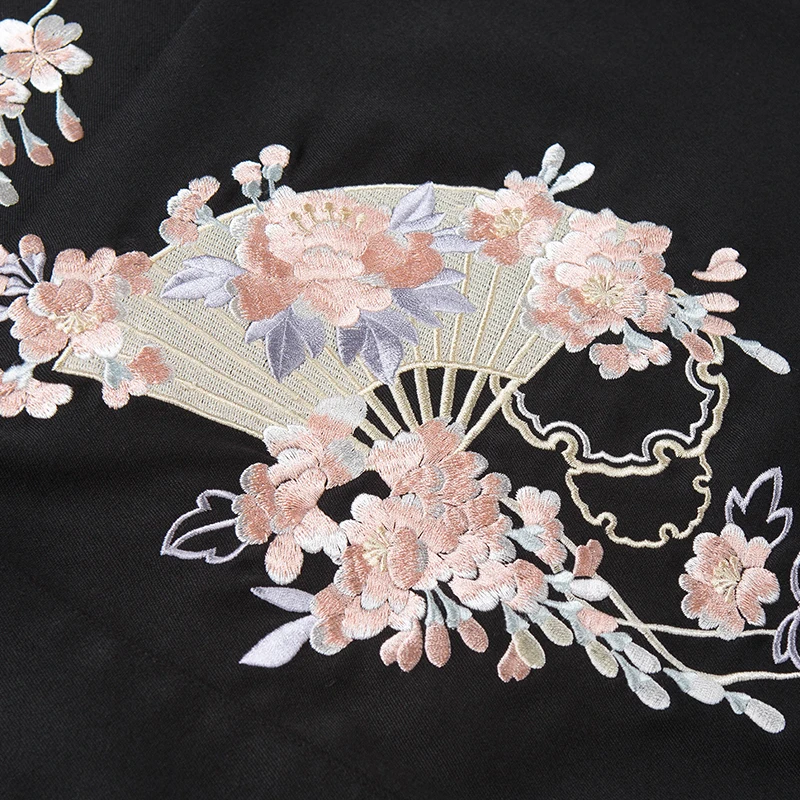 Новый женский костюм Hanfu Женский на весну и лето с вышивкой нагрудная юбка феи