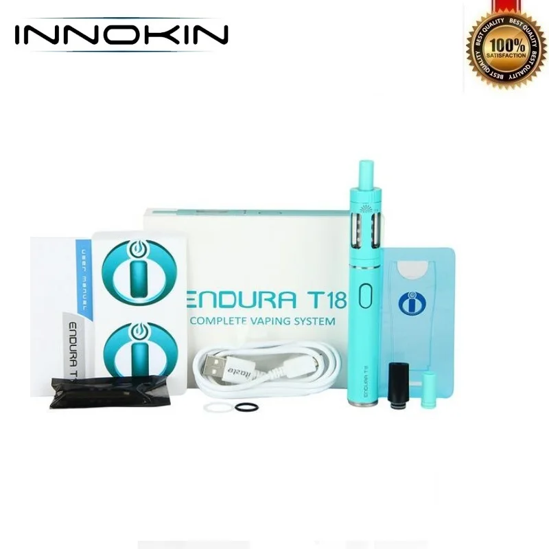 Оригинальный Innokin Endura T18 набор все в одном Vape Pen 1000 мАч батарея с 2 5 мл Prism бак