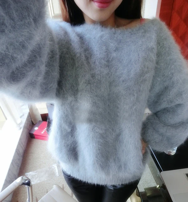Новинка Женский кашемировый свитер из чистой норки 100% кашемировые пуловеры
