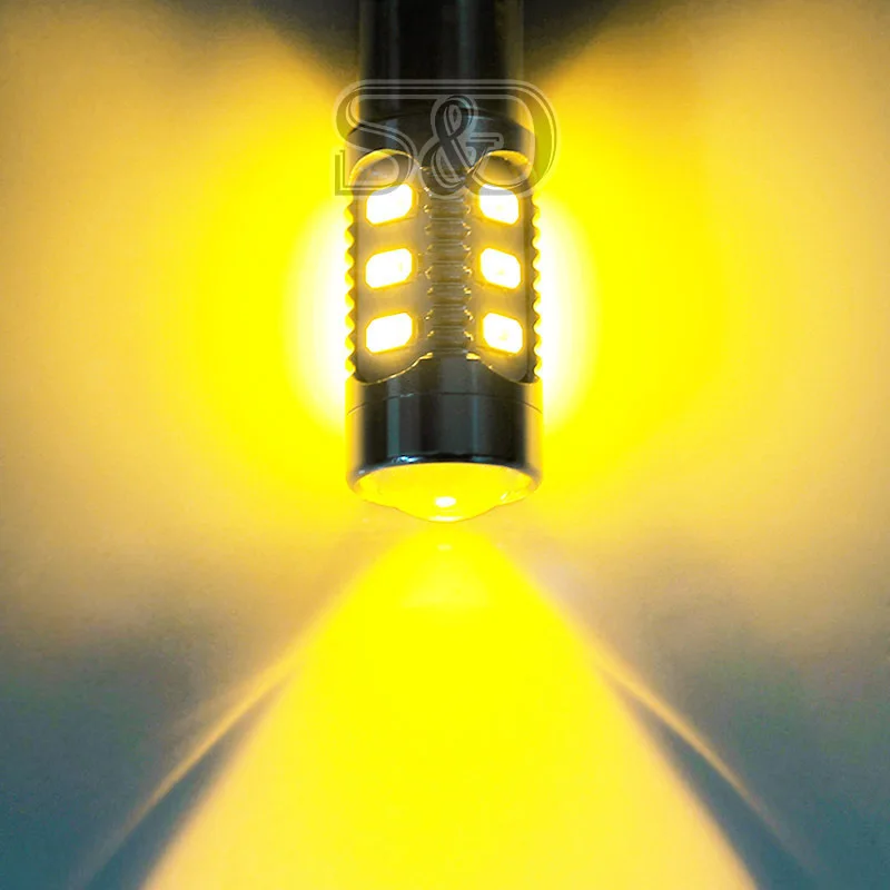 2 шт. BAY15D Led 1157 12 led 5730 smd высокой мощности противотуманные задние стоп лампы белый