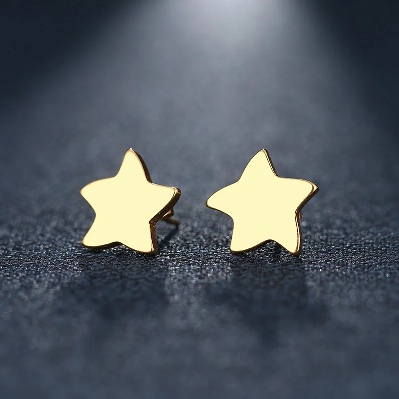 Женские серьги-гвоздики из нержавеющей стали | Украшения и аксессуары