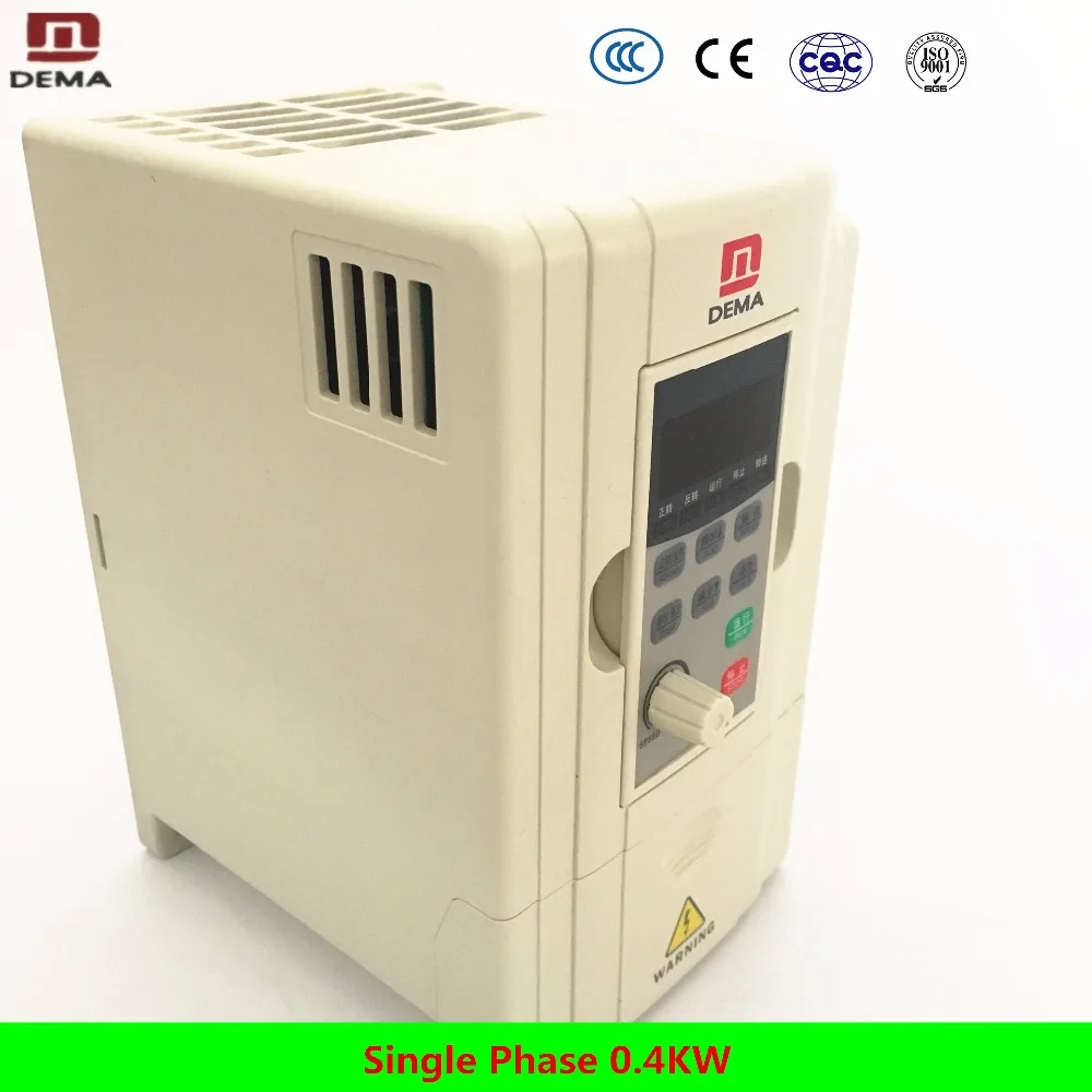 DEMA D5M Серия 1 фаза 220 В вход кВт VFD частотный инвертор переменного тока для
