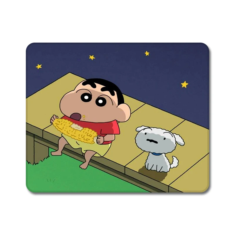 Crayon Shin chan японский аниме мультяшный дизайн натуральный резиновый коврик для мыши