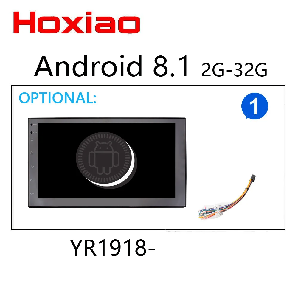 2G Восьмиядерный 2G+ 32G Android 8,1 RDS автомобильный Радио Стерео " 2 Din Универсальный Автомобильный плеер gps навигация Wifi Bluetooth аудио плеер - Цвет: 2G