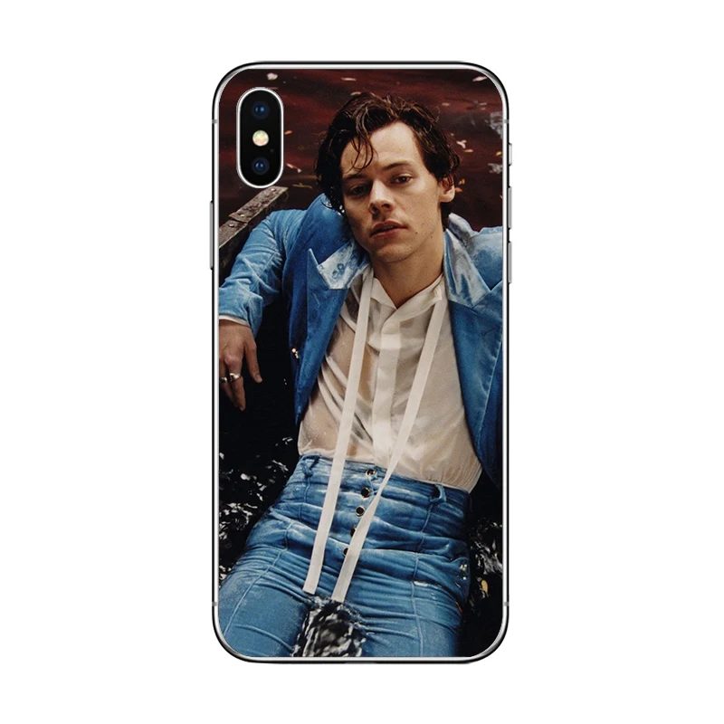 Чехлы для телефонов ciciber Harry Styles для Apple iPhone 7 8 6 6s Plus X XR XS MAX 5S SE, мягкий чехол из ТПУ для iPhone 11 Pro Max Fundas - Цвет: WM01501