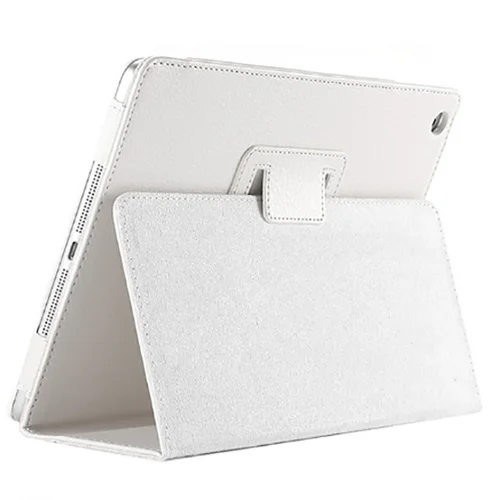 white Для Apple ipad 1 2 3 чехол с функцией автоматического сна/пробуждения флип-Litchi из искусственной кожи чехол для нового ipad 2 ipad 3 Смарт-подставка держатель Чехол-книжка - Цвет: white