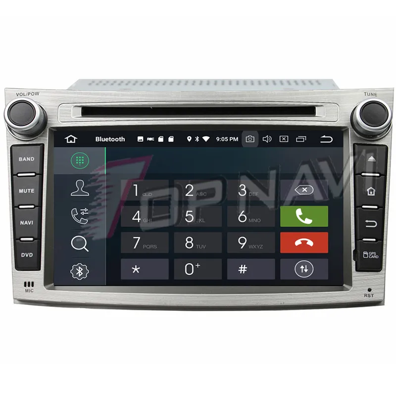 Topnavi Octa Core Android 9 0 Автомобильный GPS навигатор для Subaru Legacy/Outback 2009 2010 2011 2012