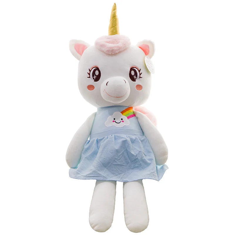 25 см/35 см/45 см милый плюшевый Kawaii Плюшевый единорог мягкие животные плюшевая