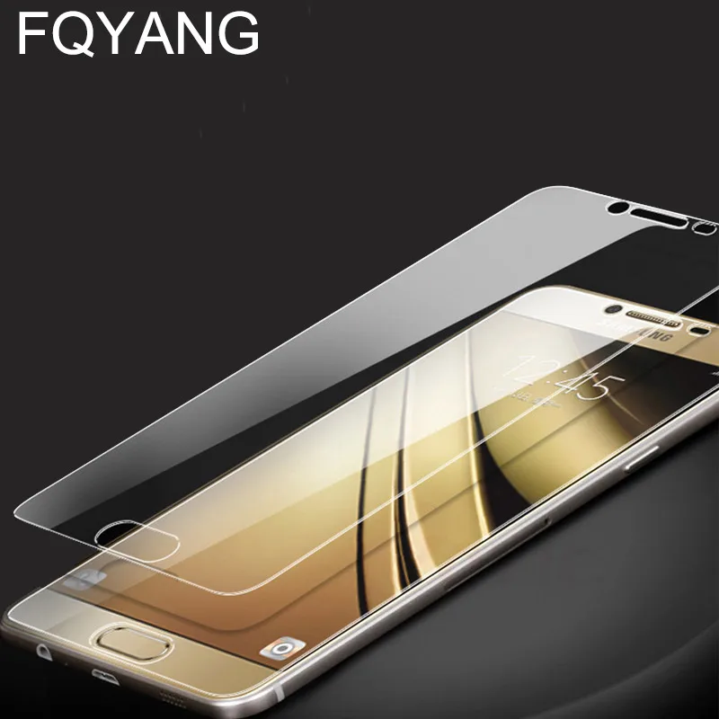 FQYANG 9H 2 6 мм закаленное стекло для Samsung J3 J5 J7 2015 2016 2017 NOTE 3 NOTE4 NOTE5 Защитная пленка